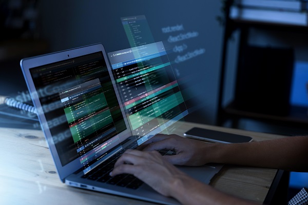 Computer per la gestione di database aziendali.